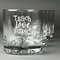 Teacher Gift Whiskey Glasses - Engraved - Set of 4 (Personalized)