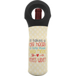 Teacher Gift Wine Tote Bag (Personalized)