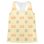 Teacher Gift Womens Racerback Tank Top - X Small (Personalized)