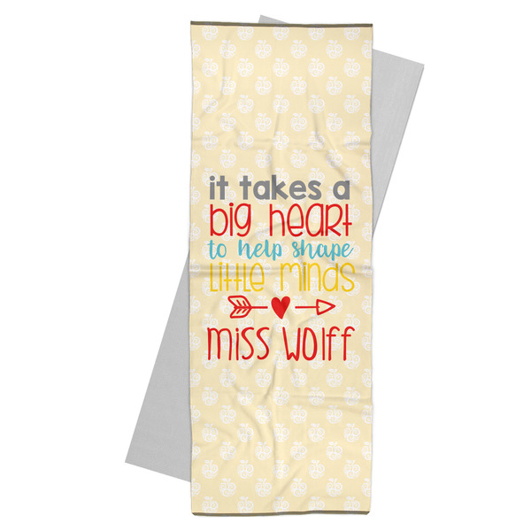 Custom Teacher Gift Yoga Mat Towel (Personalized)