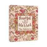 Thankful & Blessed Canvas Print - 11x14 (Personalized)