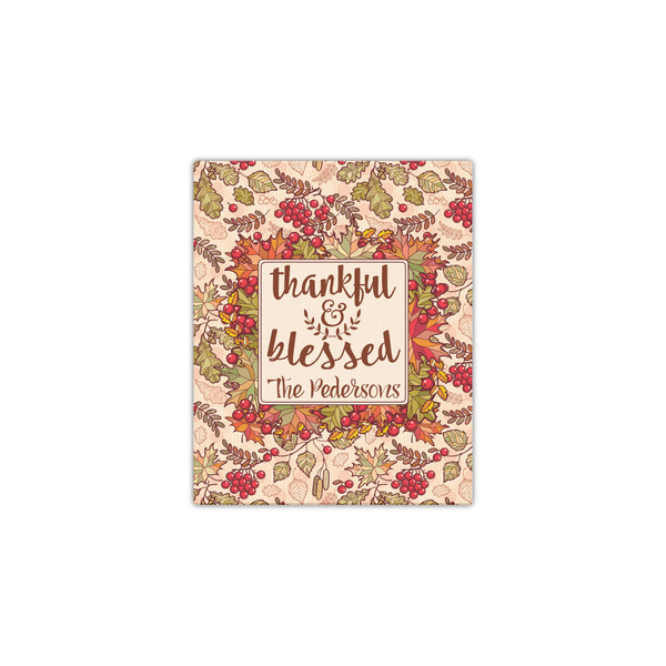 Thankful & Blessed 11x14 - Canvas Print - Front View