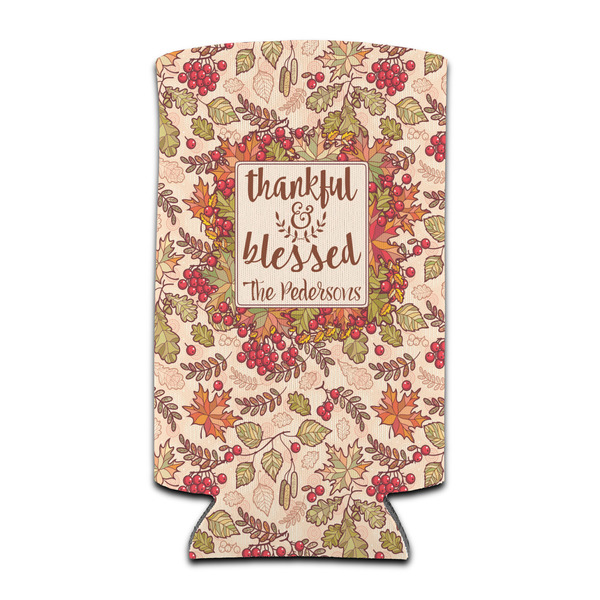 Thankful & Blessed 12oz Tall Can Sleeve - Set of 4 - FRONT