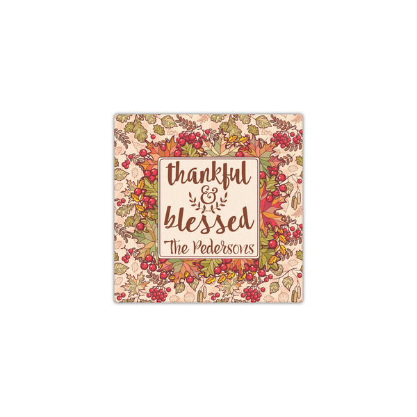 Thankful & Blessed 12x12 - Canvas Print - Front View