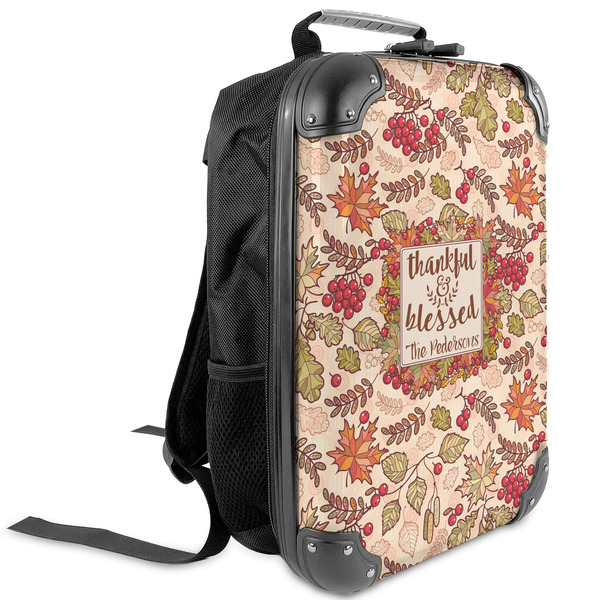 Custom Thankful & Blessed Kids Hard Shell Backpack (Personalized)