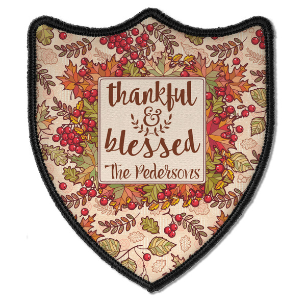 Thankful & Blessed 3 Point Shield