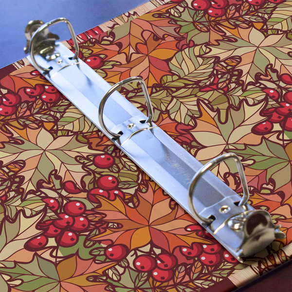 Thankful & Blessed 3 Ring Binders - Full Wrap - 1" - DETAIL