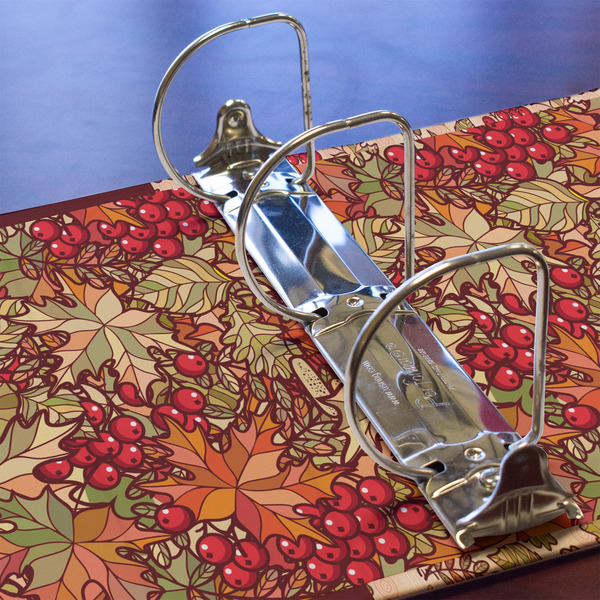 Thankful & Blessed 3 Ring Binders - Full Wrap - 3" - DETAIL