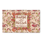 Thankful & Blessed 3' x 5' Patio Rug (Personalized)