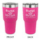 Thankful & Blessed 30 oz Stainless Steel Ringneck Tumblers - Pink - Double Sided - APPROVAL