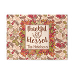 Thankful & Blessed 5' x 7' Patio Rug (Personalized)