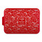 Thankful & Blessed Aluminum Baking Pan - Red Lid - FRONT