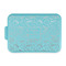Thankful & Blessed Aluminum Baking Pan with Teal Lid (Personalized)