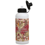 Thankful & Blessed Water Bottles - Aluminum - 20 oz - White (Personalized)