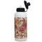 Thankful & Blessed Aluminum Water Bottle - White Front