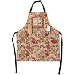 Thankful & Blessed Apron With Pockets w/ Name or Text