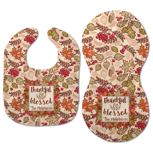 Thankful & Blessed Baby Bib & Burp Set - Approval (new bib & burp)