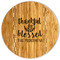 Thankful & Blessed Bamboo Cutting Boards - FRONT
