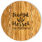 Thankful & Blessed Bamboo Cutting Board (Personalized)