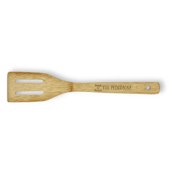 Thankful & Blessed Bamboo Slotted Spatula - Double Sided (Personalized)
