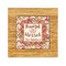 Thankful & Blessed Bamboo Trivet with 6" Tile - FRONT