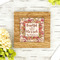 Thankful & Blessed Bamboo Trivet with 6" Tile - LIFESTYLE