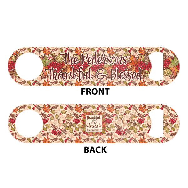 Thankful & Blessed Bar Bottle Opener - White - Approval