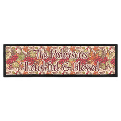 Thankful & Blessed Bar Mat (Personalized)
