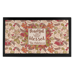 Thankful & Blessed Bar Mat - Small (Personalized)