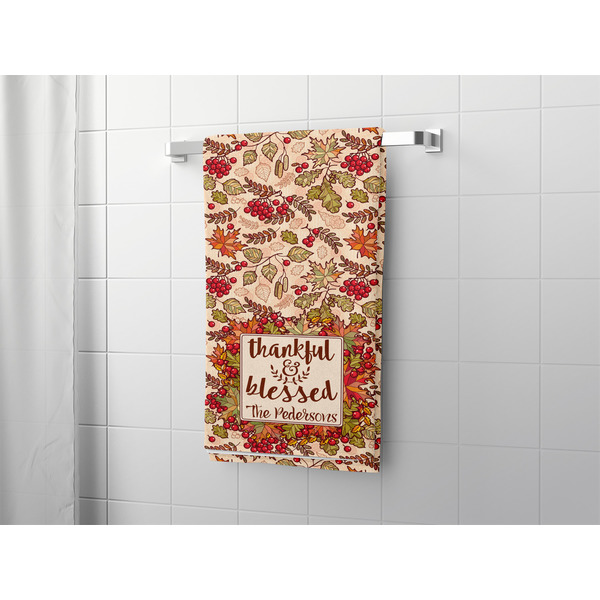 Thankful & Blessed Bath Towel - LIFESTYLE