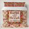 Thankful & Blessed Duvet Cover Set - King (Personalized)