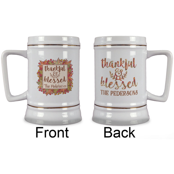 Thankful & Blessed Beer Stein - Approval