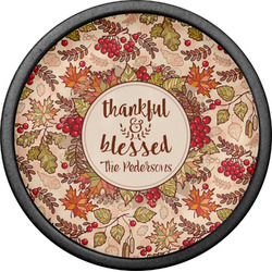 Thankful & Blessed Cabinet Knob (Black) (Personalized)
