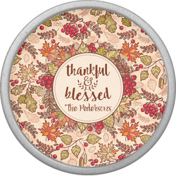 Thankful & Blessed Cabinet Knob (Silver) (Personalized)