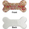 Thankful & Blessed Ceramic Flat Ornament - Bone Front & Back Single Print (APPROVAL)