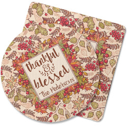 Thankful & Blessed Rubber Backed Coaster (Personalized)