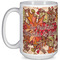 Thankful & Blessed 15 Oz Coffee Mug - White (Personalized)