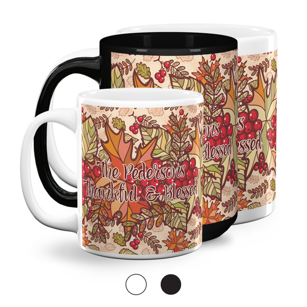 Thankful & Blessed Coffee Mugs Main