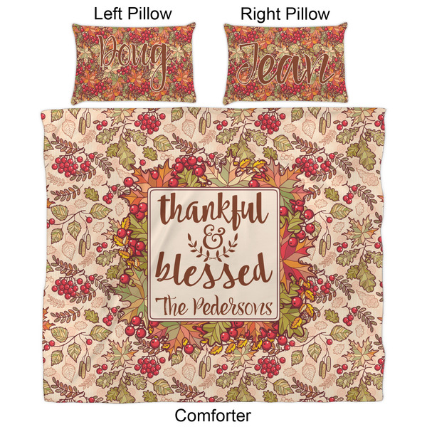 Thankful & Blessed Comforter Set - King - Approval