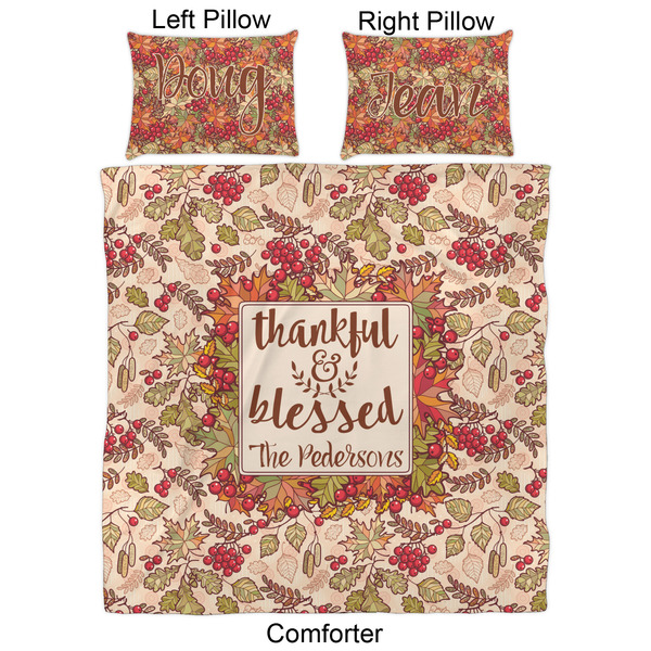 Thankful & Blessed Comforter Set - Queen - Approval