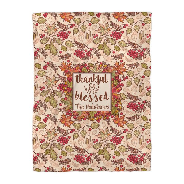 Thankful & Blessed Comforter - Twin XL - Front