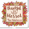 Thankful & Blessed Custom Shape Iron On Patches - L - APPROVAL
