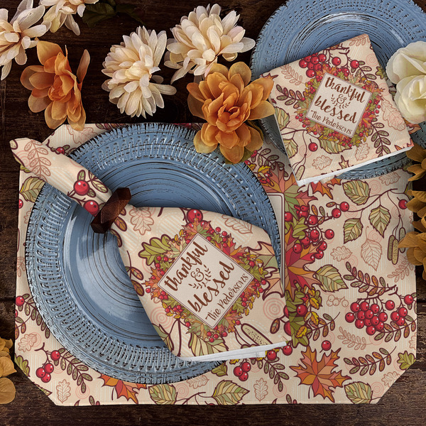 Thankful & Blessed Dining Set