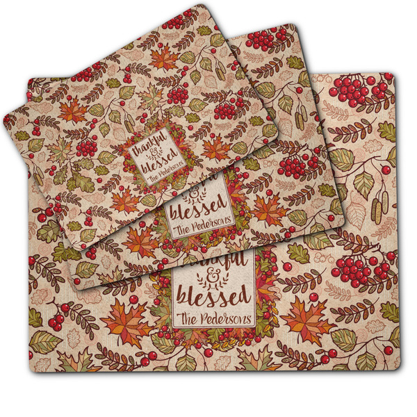 Thankful & Blessed Dog Food Mat - MAIN (sm, med, lrg)