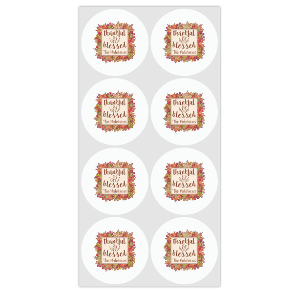 Thankful & Blessed Drink Topper - Medium - Set of 12