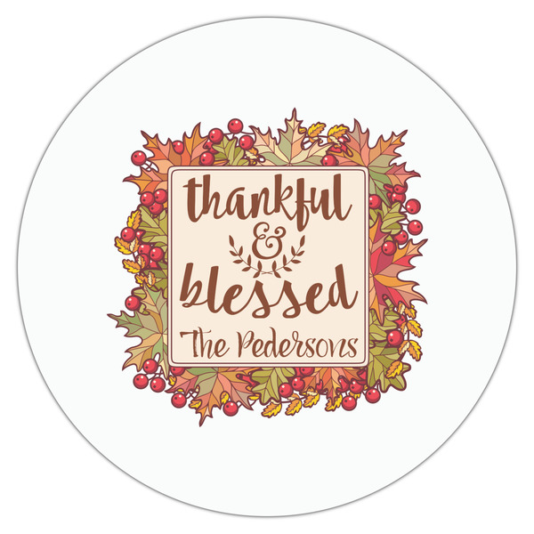 Thankful & Blessed Drink Topper - XLarge - Single