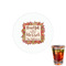 Thankful & Blessed Printed Drink Topper - 1.5" (Personalized)