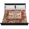Thankful & Blessed Duvet Cover - King - On Bed - No Prop