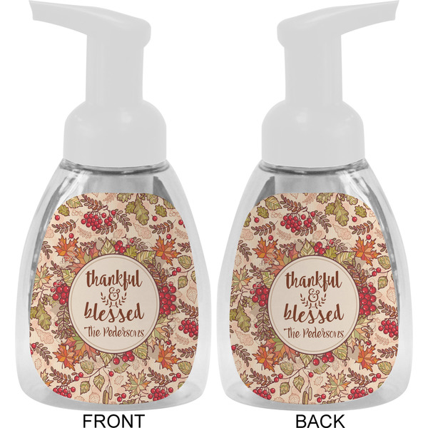 Thankful & Blessed Foam Soap Bottle Approval - White