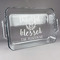 Thankful & Blessed Glass Baking and Cake Dish (Personalized)